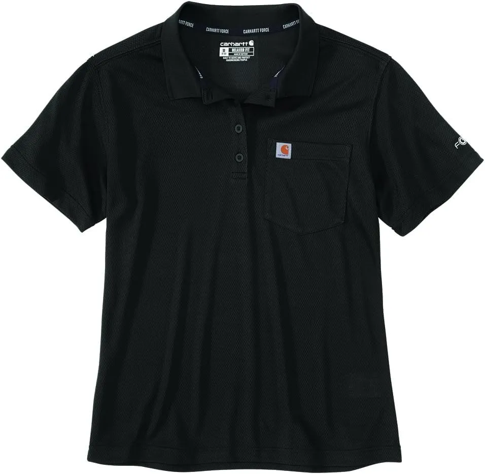 Carhartt Men's Force Relaxed Fit Lightweight Short-Sleeve Pocket Polo