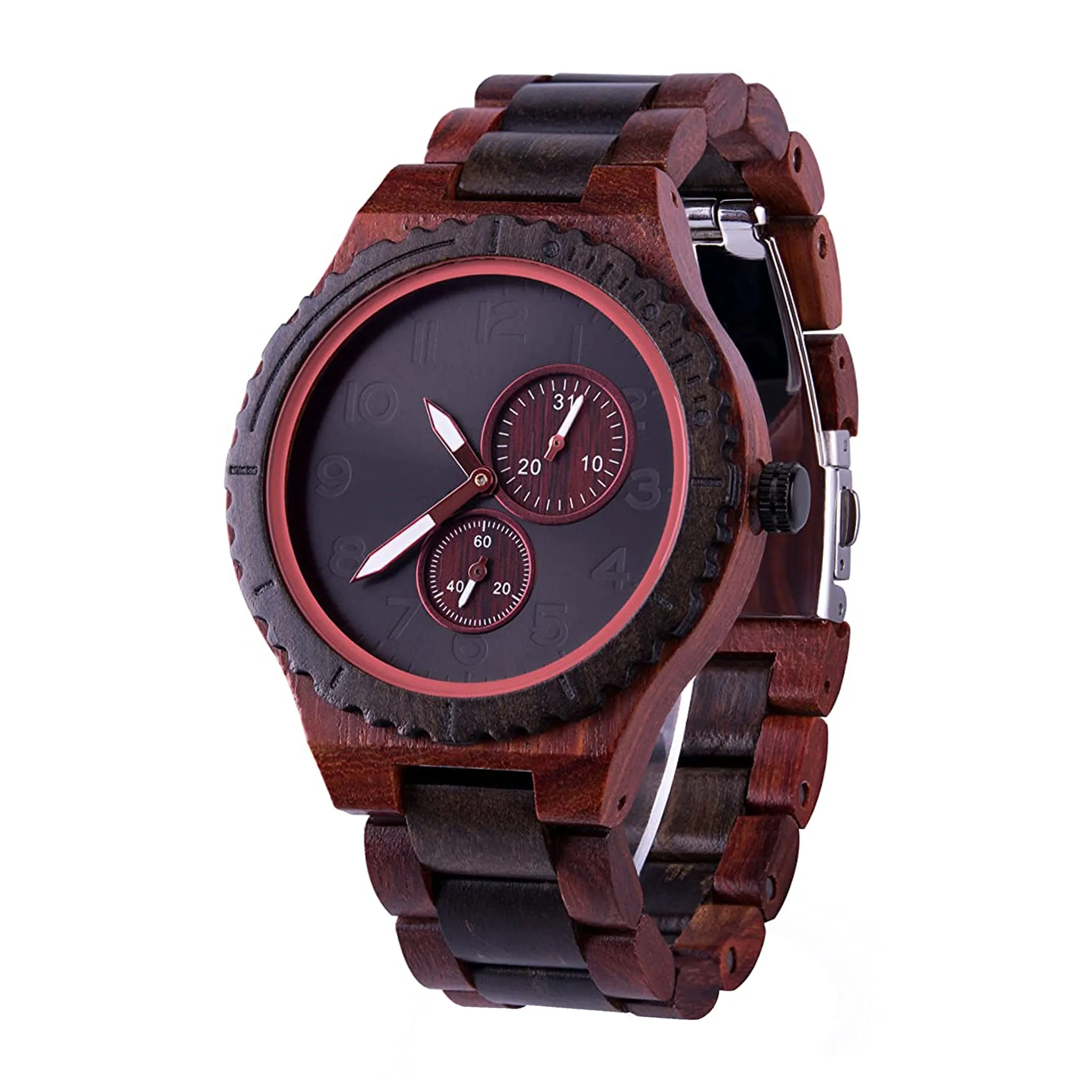 Caribbean - Red Sandalwood & Ebony Chronograph