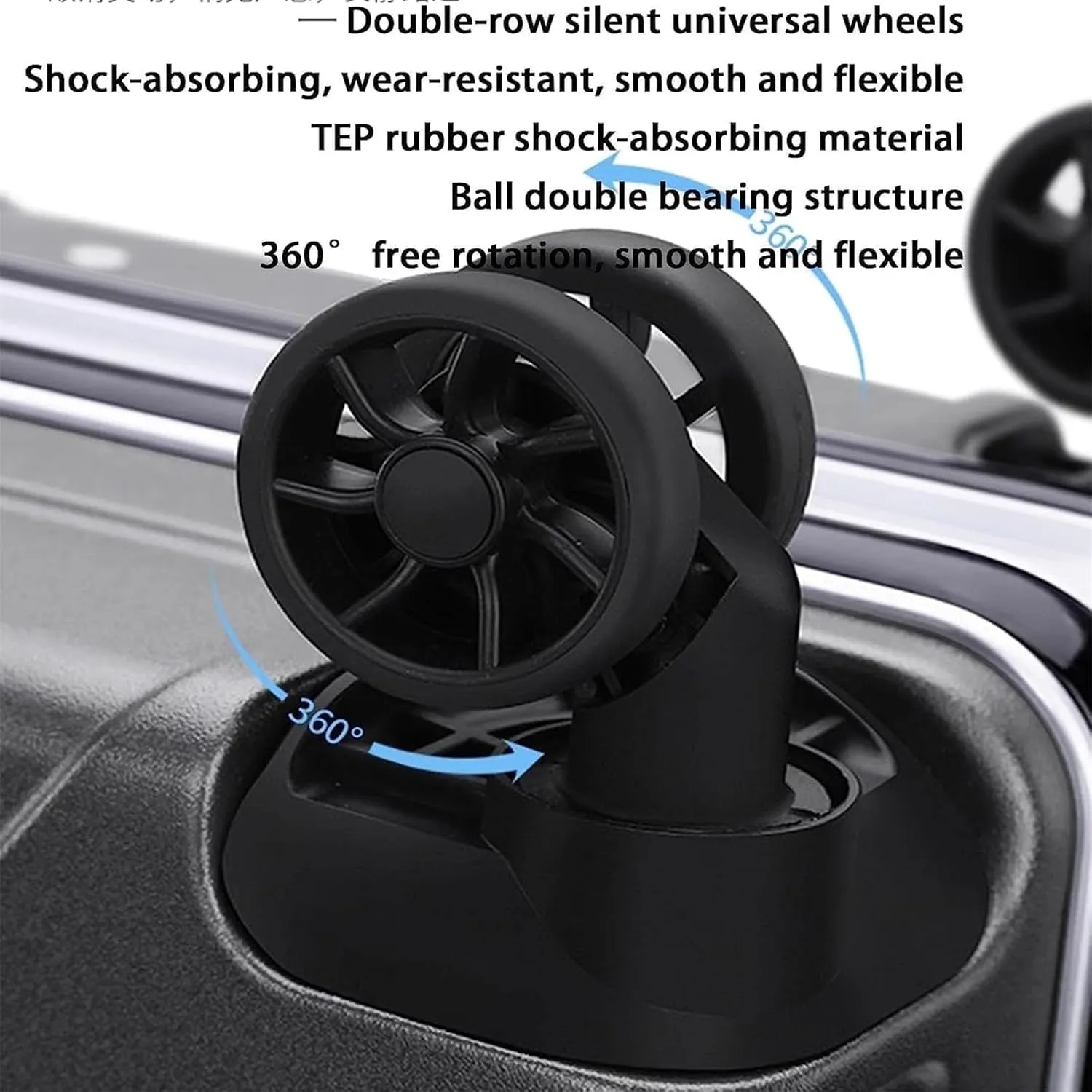 Carry-on Suitcase Luggage Charging Port Suitcases Combination Lock with Universal Wheels Luggage Safe Carry-on Suitcases Carry On Luggages,A-20 in (H 26 in)