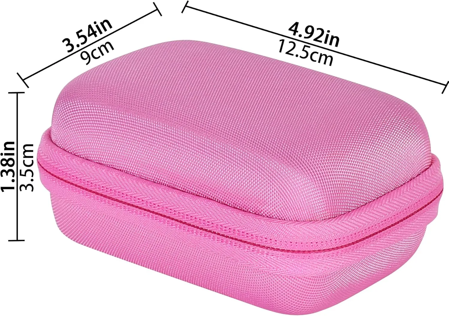 co2CREA Hard Case Compatible with CAMKORY/Lecran/KODAK PIXPRO/VAHOIALD/AiTechny Digital Camera Video Camera, Pink