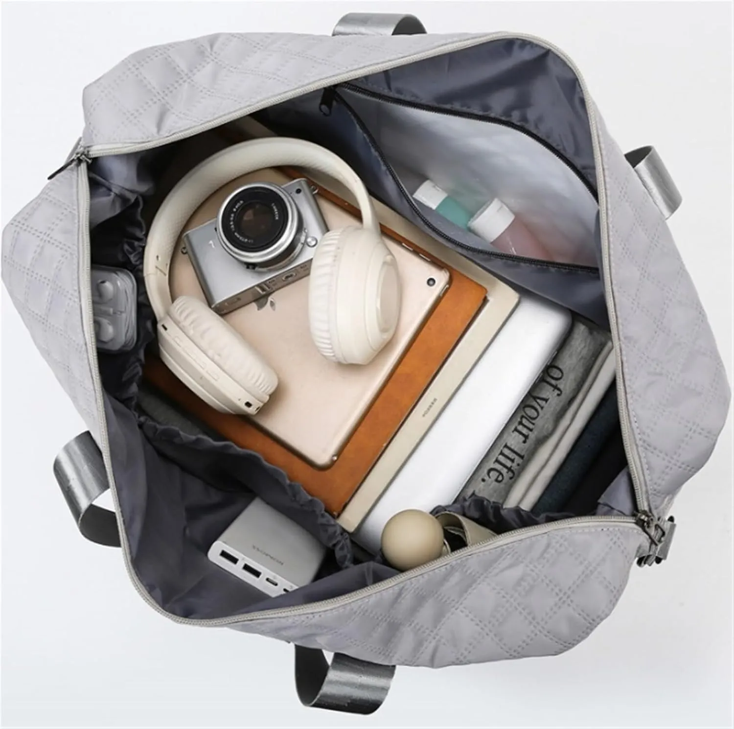 Convertible Suit Travel Bag Travel Duffle Bag For Women, Weekender Bag With Separate Shoe Compartment, Overnight Bag hanging garment duffel bag (Color : D, Size : 46 * 25 * 30cm)