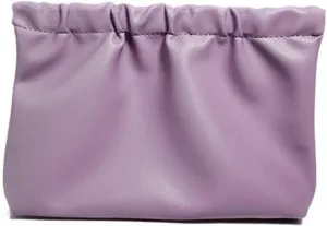 Cosmetic Bag Self-closing Portable Travel Mini Pouch M, Purple