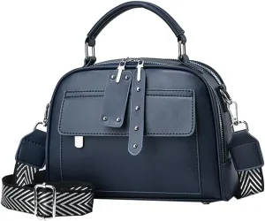 Crossbody Bags for Women Soft Vegan Leather Shoulder Handbag Slouchy Tote Purses Multi-pockets