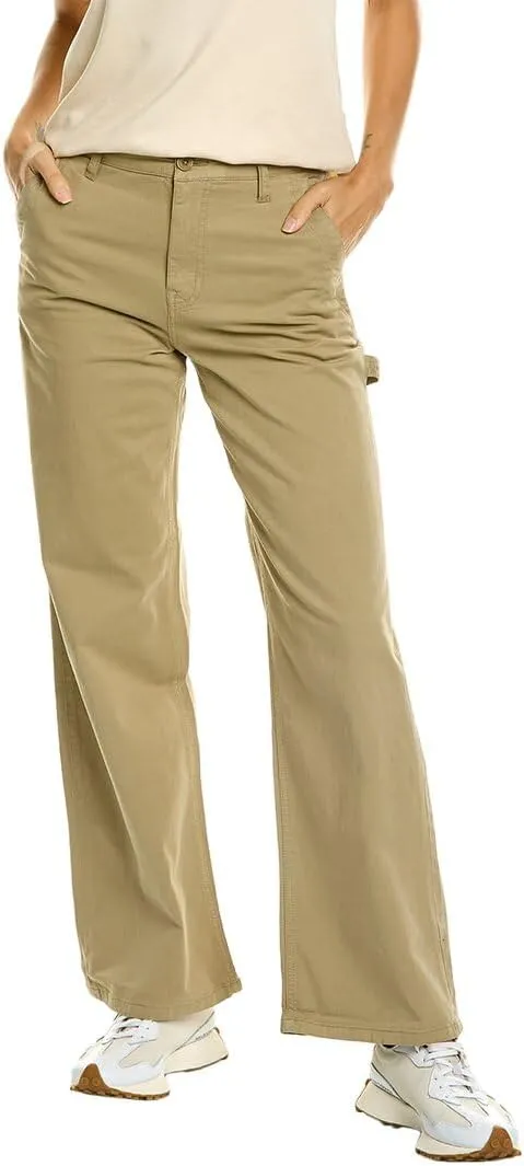 Current/Elliott Womens The Painter Wide Leg Jean  Relaxed Fit Pant for Women