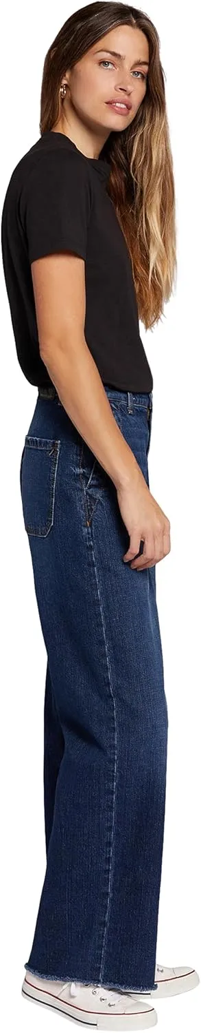 Current/Elliott Womens The Painter Wide Leg Jean  Relaxed Fit Pant for Women
