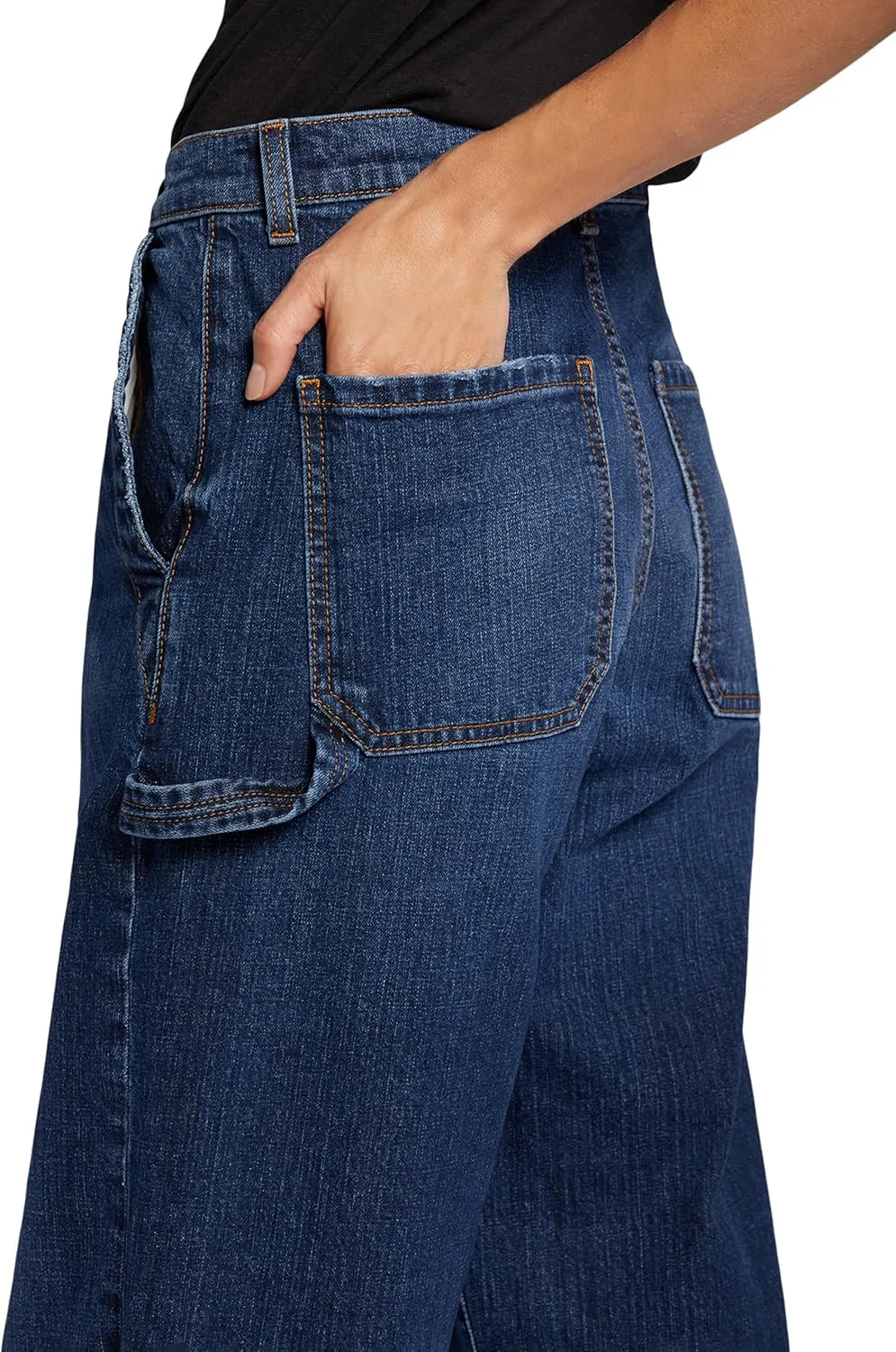Current/Elliott Womens The Painter Wide Leg Jean  Relaxed Fit Pant for Women