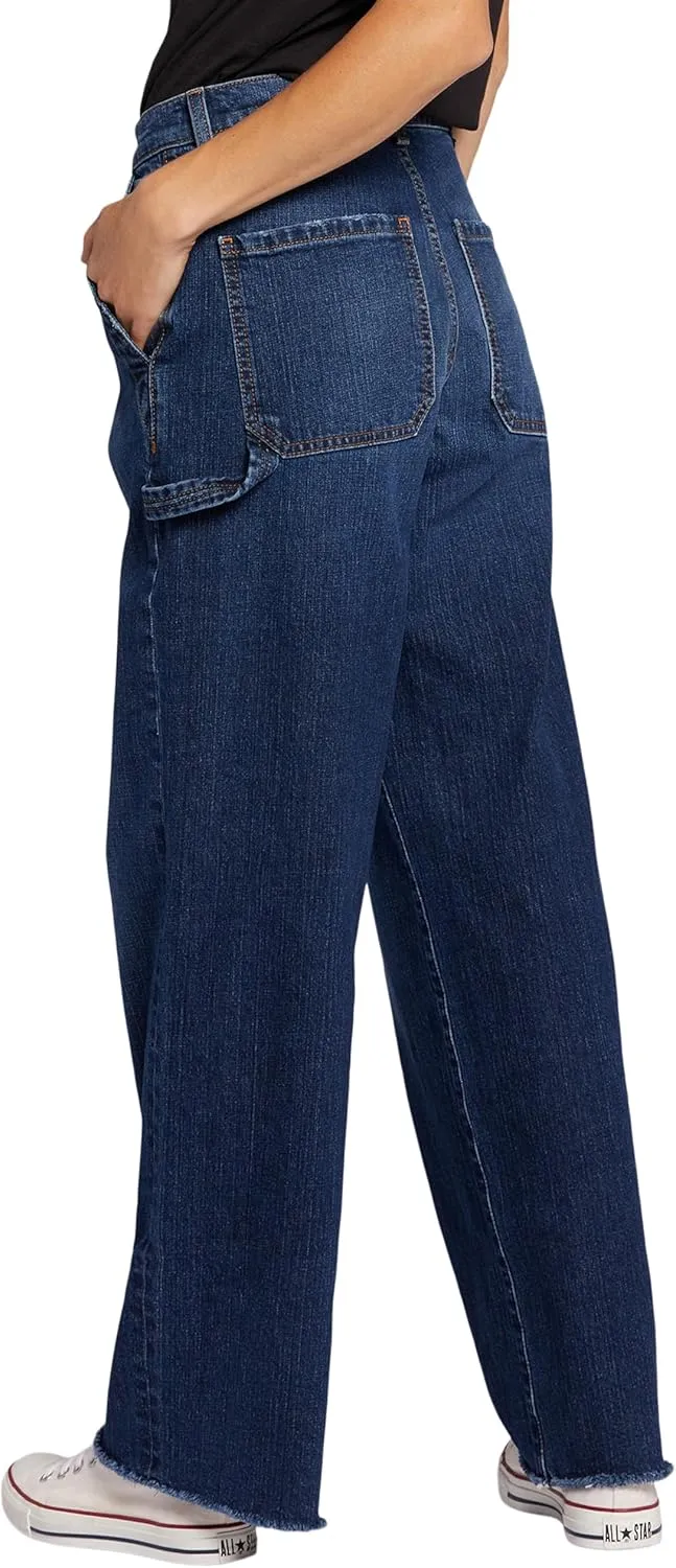 Current/Elliott Womens The Painter Wide Leg Jean  Relaxed Fit Pant for Women