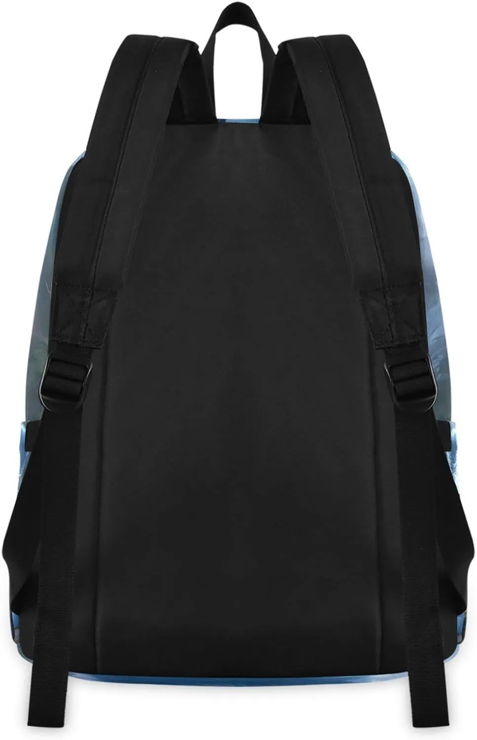 Cute Blue Bear Cub Bookbag Waterproof Soft Cooler, Simple Modern Backpack