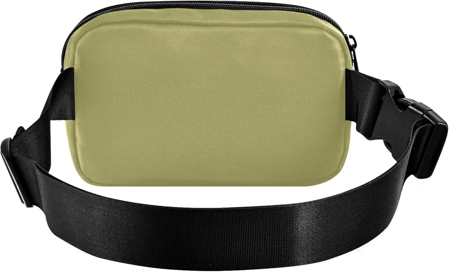 Dark Khaki Fanny Packs for Women Bright Belt Bag Hip Pack Waterproof Waist Pouches for Men