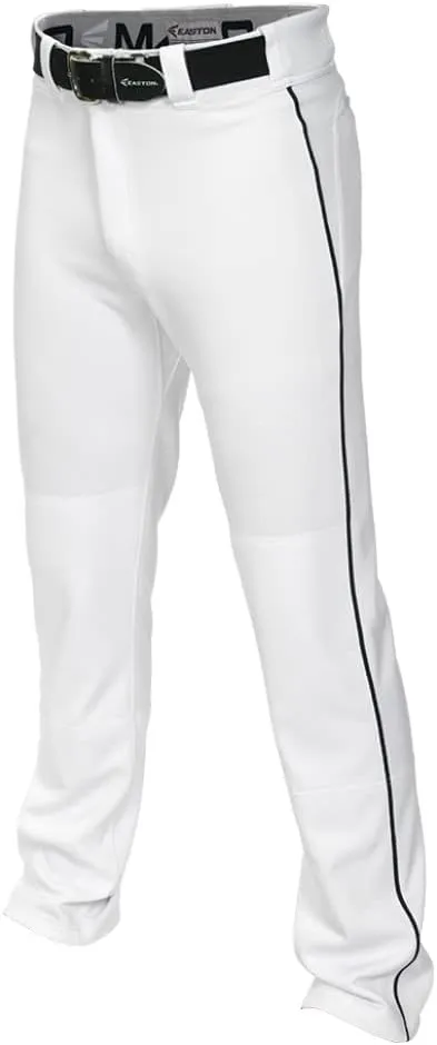 Easton MAKO II Baseball Pant | Full Length/Semi-Relaxed Fit | Youth Sizes | Solid & Piped Options