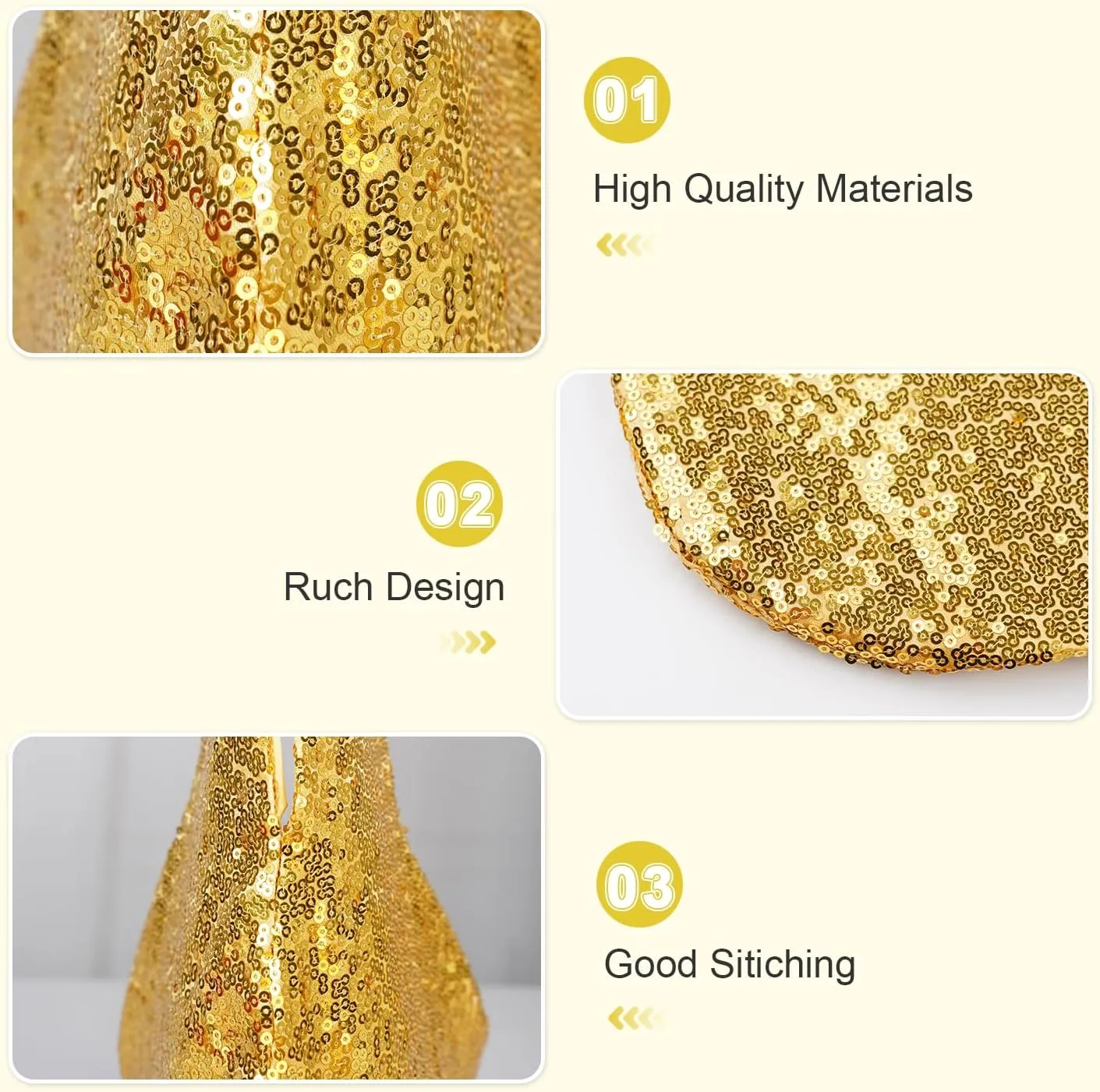 Eternal Beauty Sequin Wrist Bag, Women's Mini Portable Wristlet Knot Pouch, Sparkly Small Cute Evening Wallet Handbag Purse