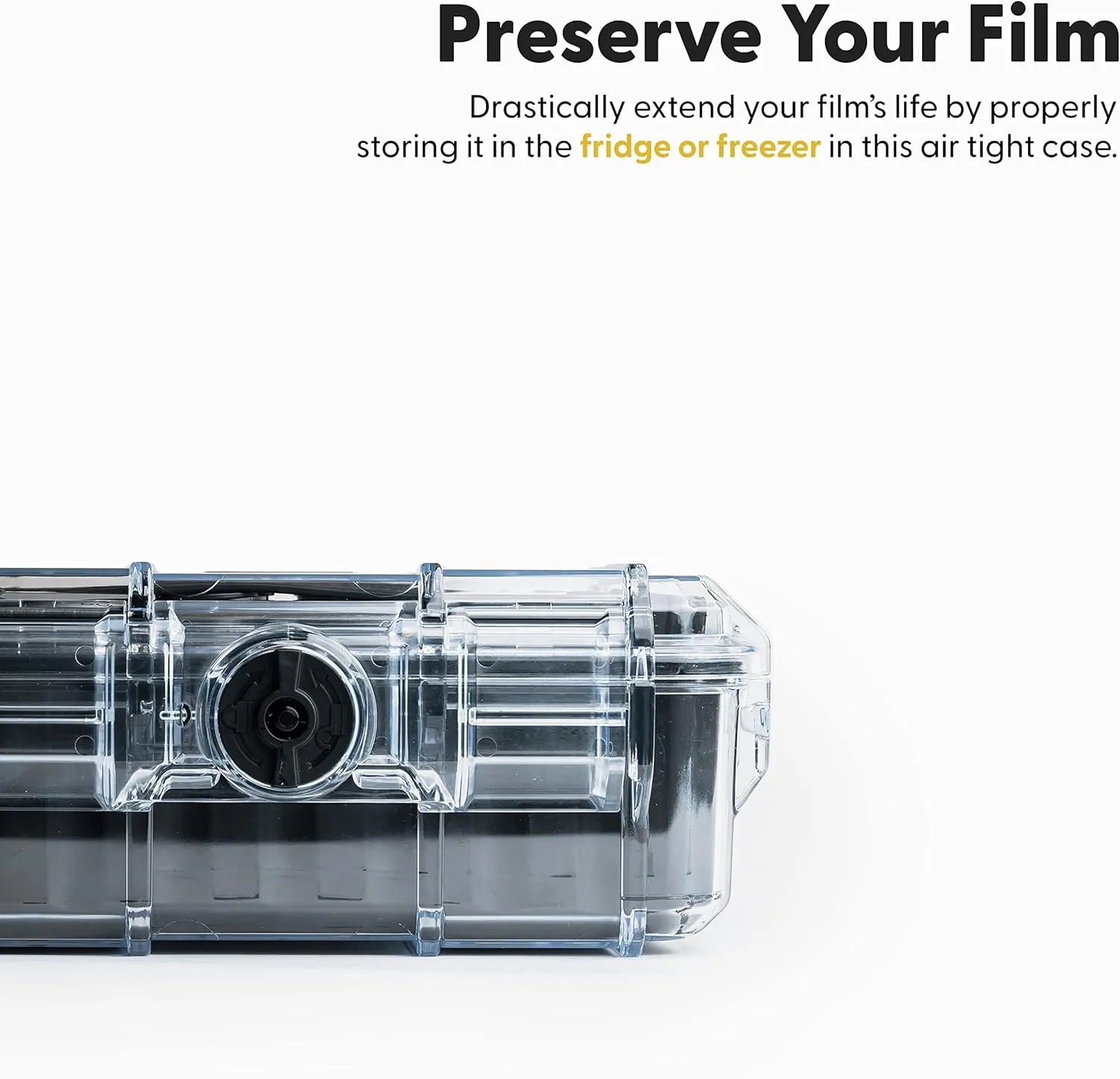 Evergreen 120mm Film Storage Case | Holds 18 Rolls of Medium Format Film | Waterproof, Crushproof, & Freezer Safe (Green)
