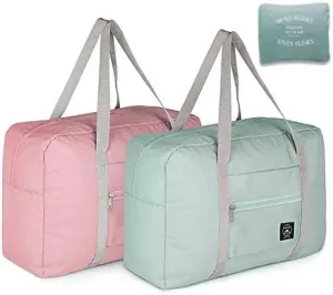 For Spirit Airlines Personal Item Bag 2 Pack Travel Duffle Bag, Weekender Bags Underseat Carry-on Luggage for Women