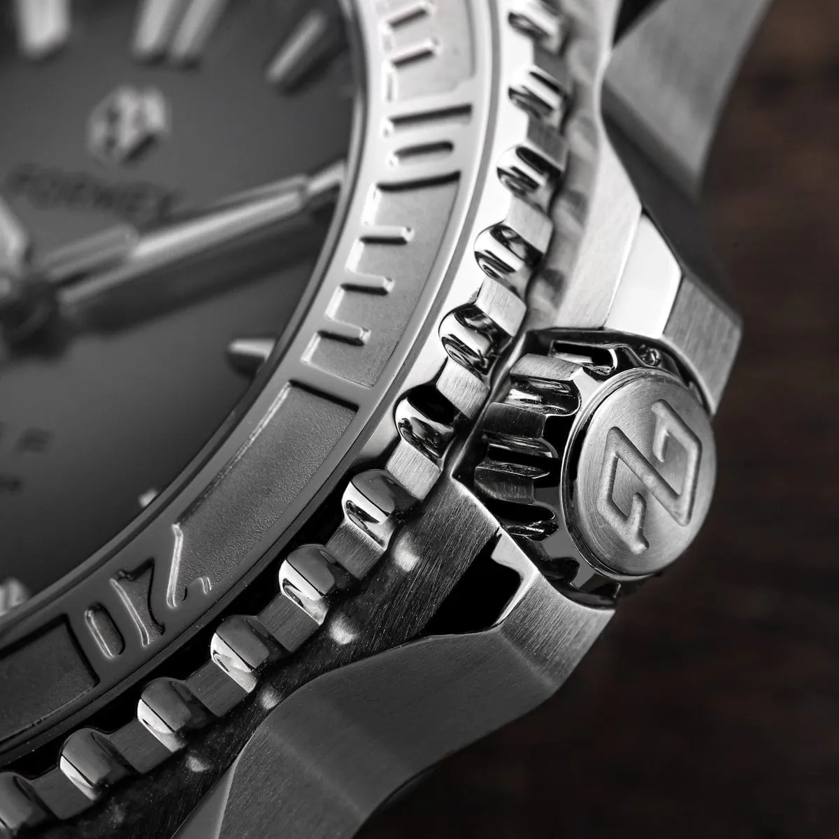 Formex REEF Automatic Chronometer - Silver Dial / Steel Bezel