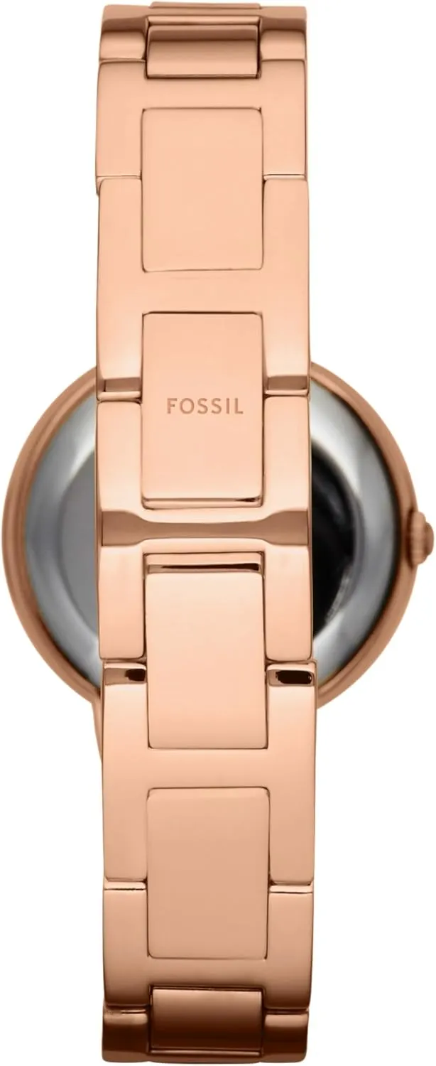 Fossil Women's Virginia Quartz Stainless Steel Three-Hand Watch
