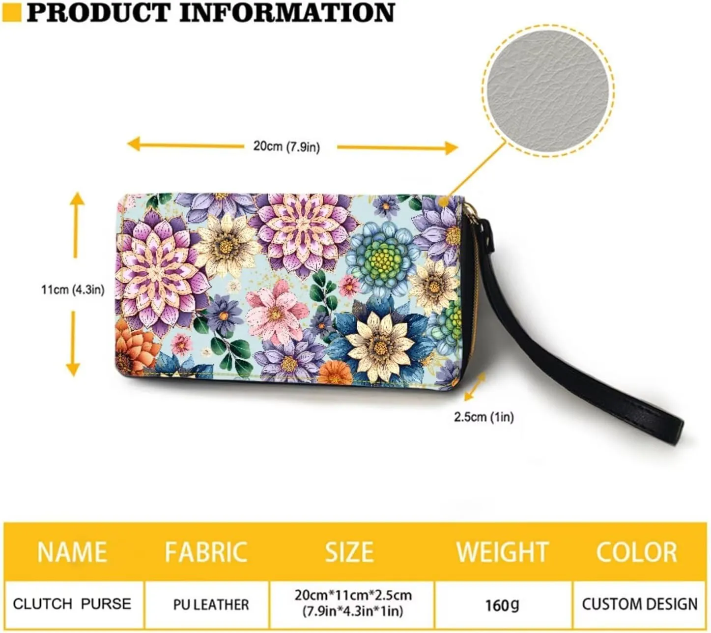 GLENLCWE Boho Mandala Flower Handbag Wallet for Women, 2 Pcs Large Handbag Backpack Purse & PU Leather Wallet for Ladies