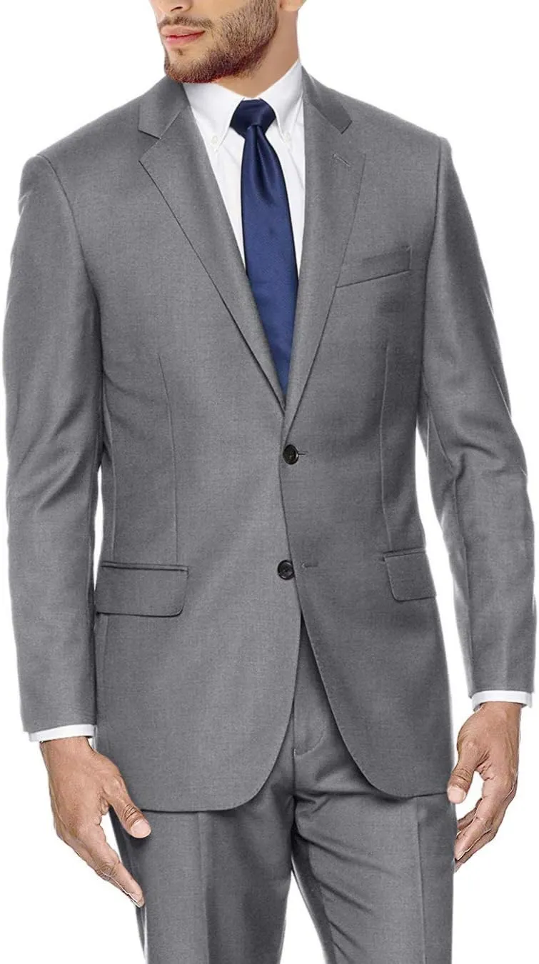 GN Men's 2 Button Modern Sport Coat Suit Jacket Separate Blazer