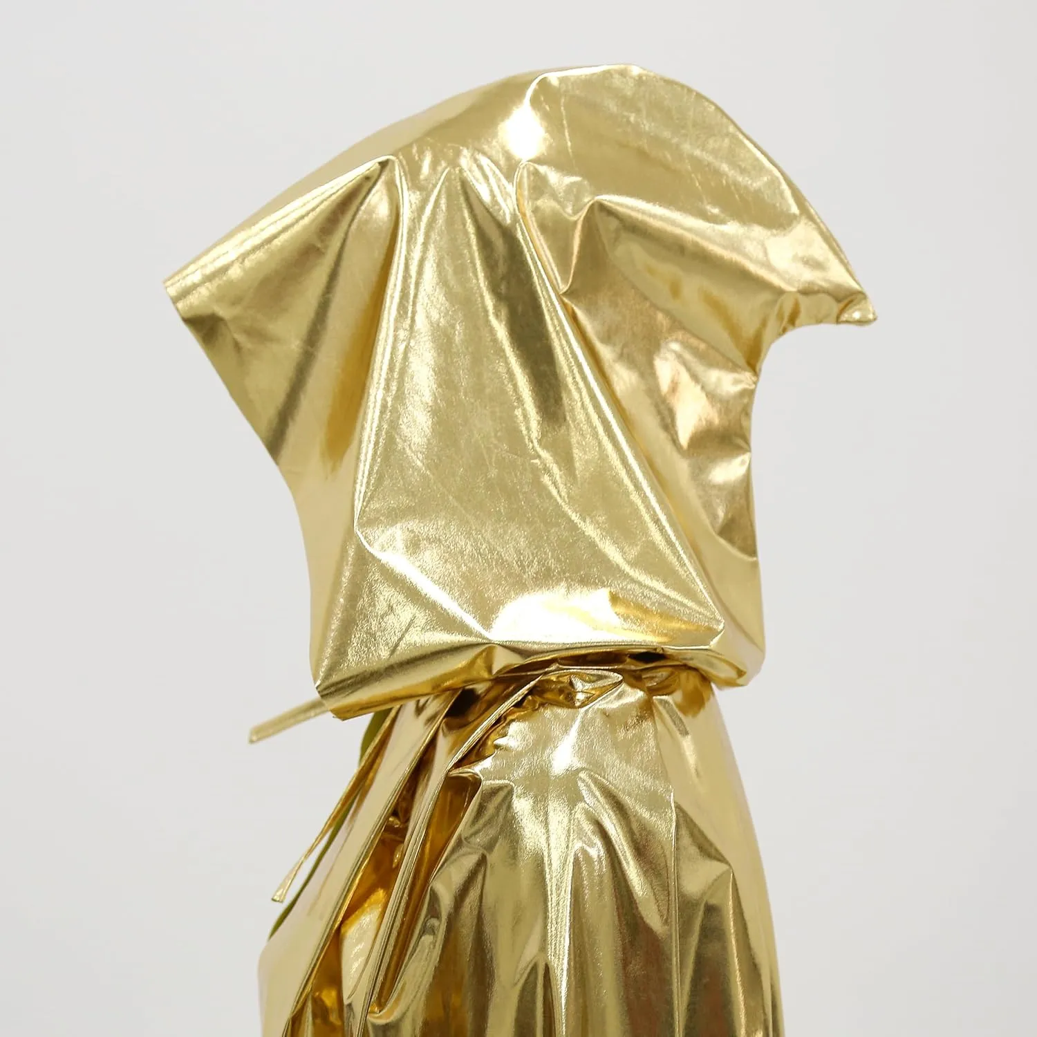 GRAJTCIN Unisex Adult Shiny Costume Cape for Halloween Mardi Gras St. Patrick's Day