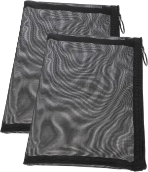 Happyyami Hanging Toiletry Bag Makeup Case 22x5x12cm Portable Travel Bag Mesh Organizer