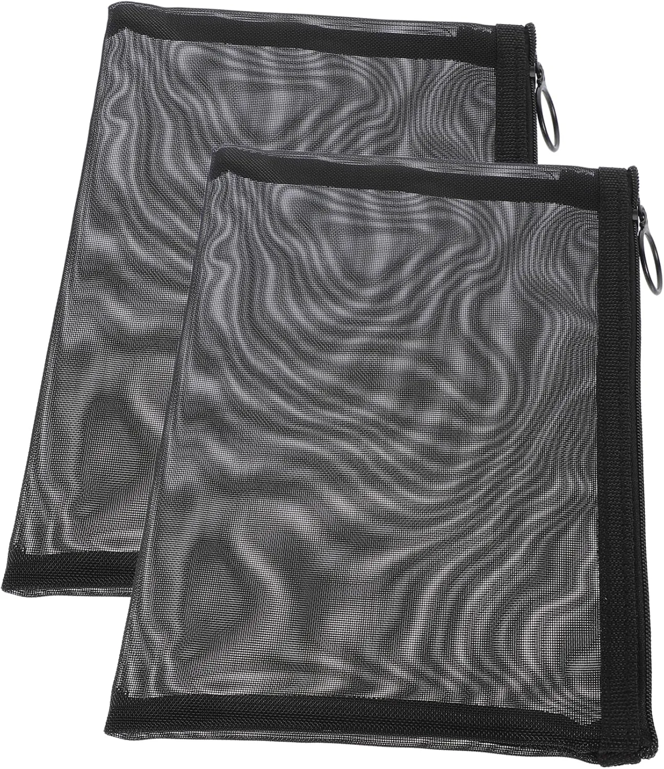 Happyyami Hanging Toiletry Bag Makeup Case 22x5x12cm Portable Travel Bag Mesh Organizer