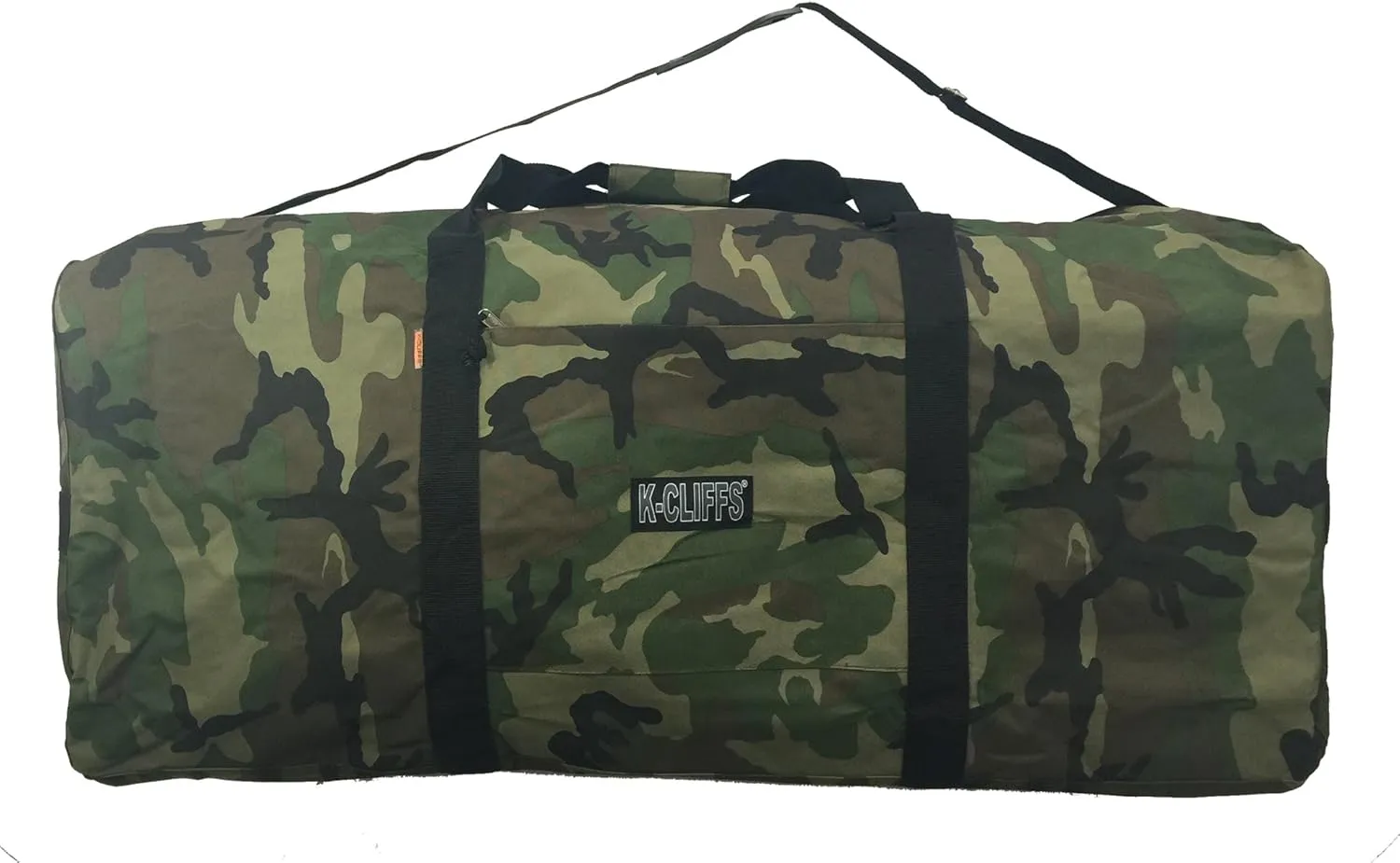 Heavy Duty Cargo Duffel Large Sport Gear Drum Set Equipment Hardware Travel Bag Rooftop Rack Bag (30" x 15" x 15", Camouflage)