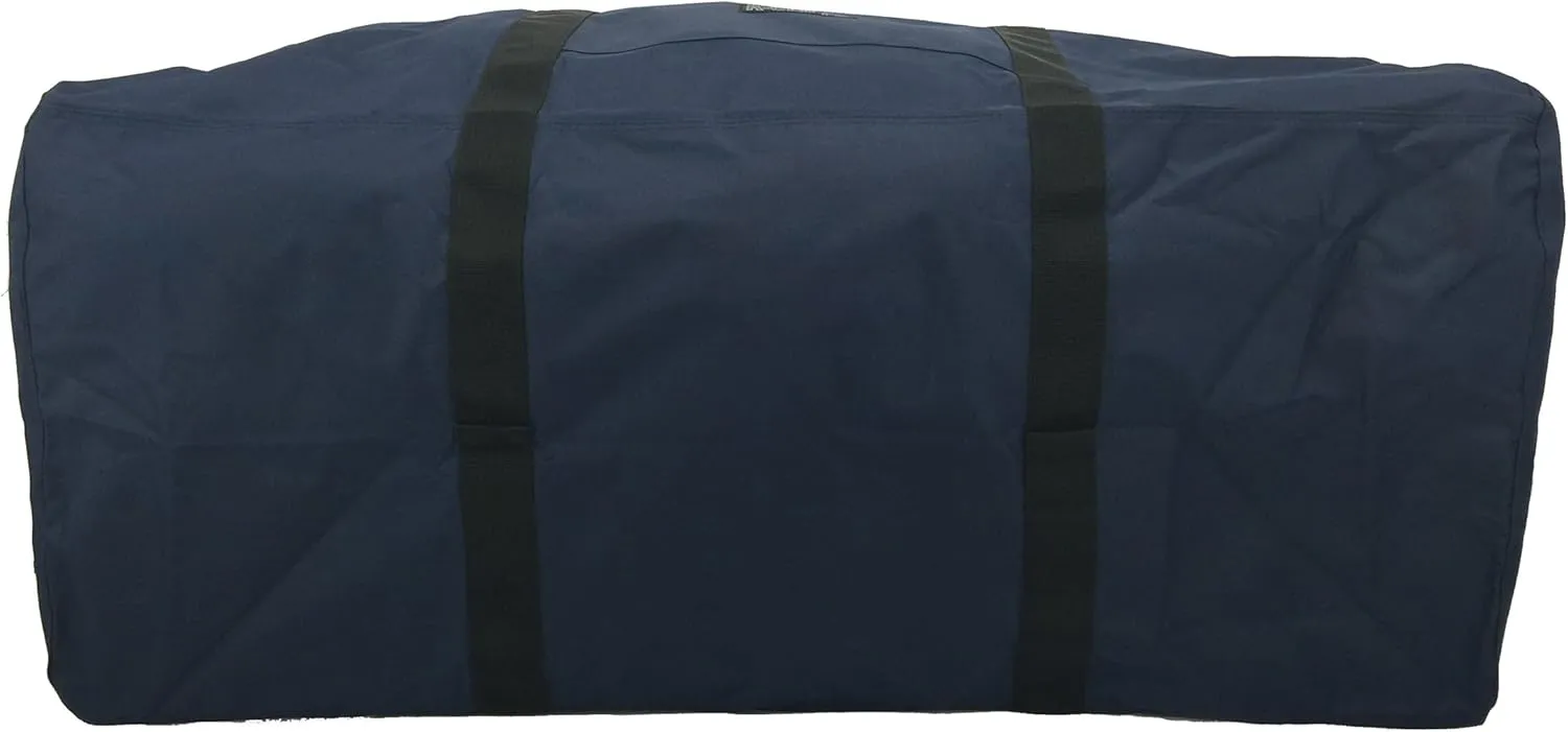 Heavy Duty Cargo Duffel Large Sport Gear Drum Set Equipment Hardware Travel Bag Rooftop Rack Bag (30" x 15" x 15", Navy)