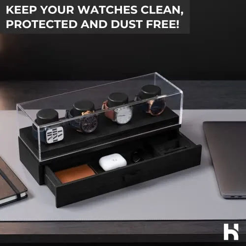 Holme & Hadfield Elevate Watch Color Black