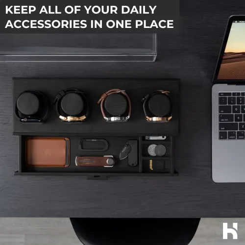 Holme & Hadfield Elevate Watch Color Black