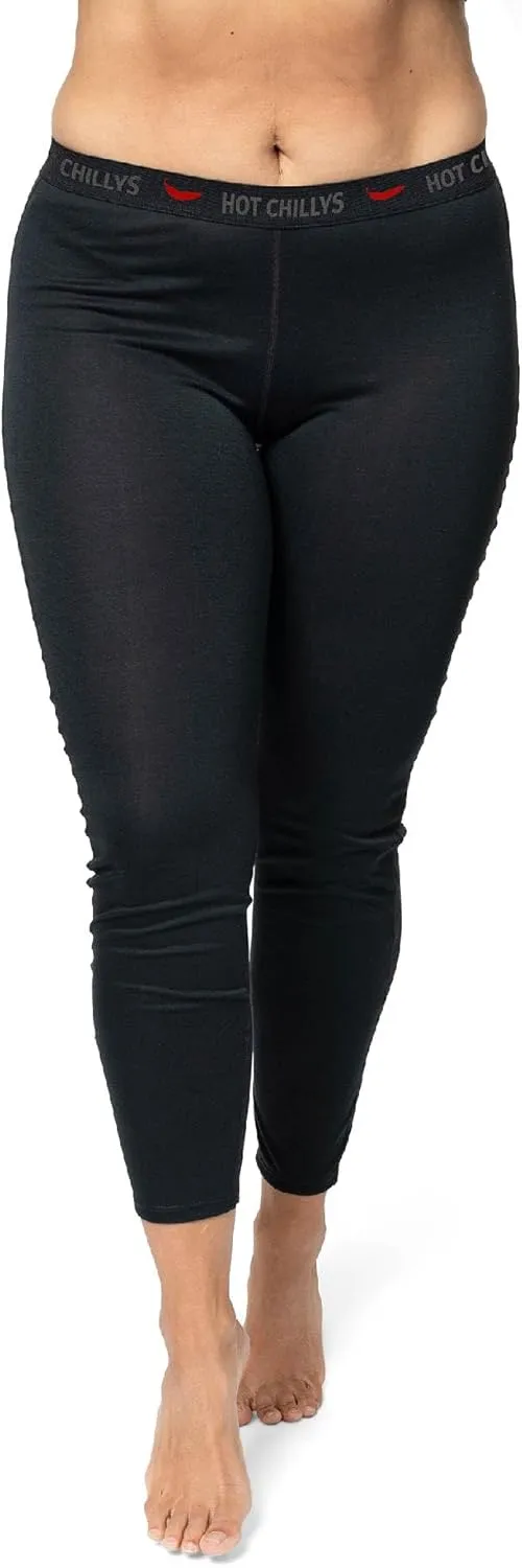 Hot Chillys Women's Pepper Skins Bottom Midweight Relaxed Fit Base Layer