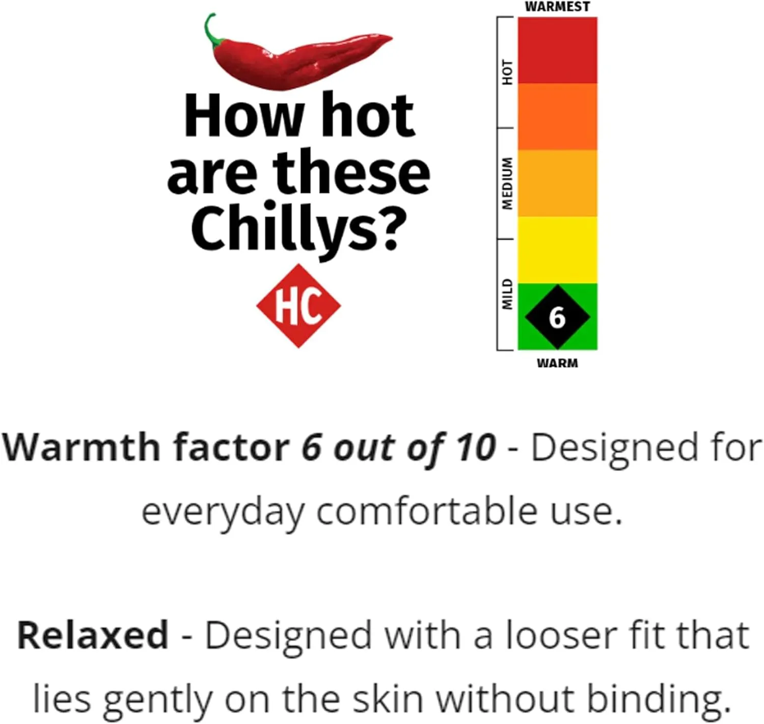 Hot Chillys Women's Pepper Skins Bottom Midweight Relaxed Fit Base Layer