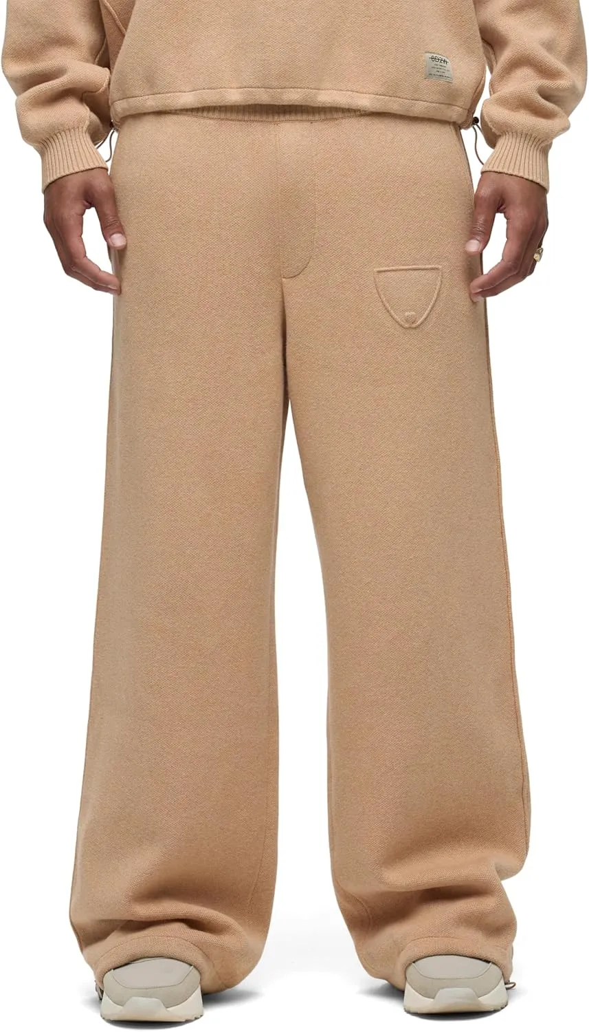 HUDSON Men's Jrue Relaxed Fit Wide Leg Knit Pant