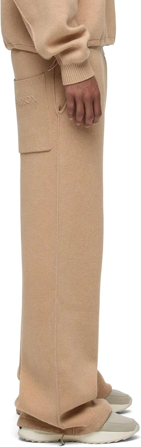 HUDSON Men's Jrue Relaxed Fit Wide Leg Knit Pant