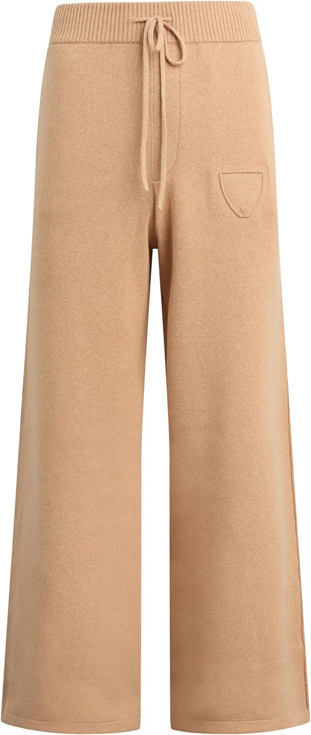 HUDSON Men's Jrue Relaxed Fit Wide Leg Knit Pant