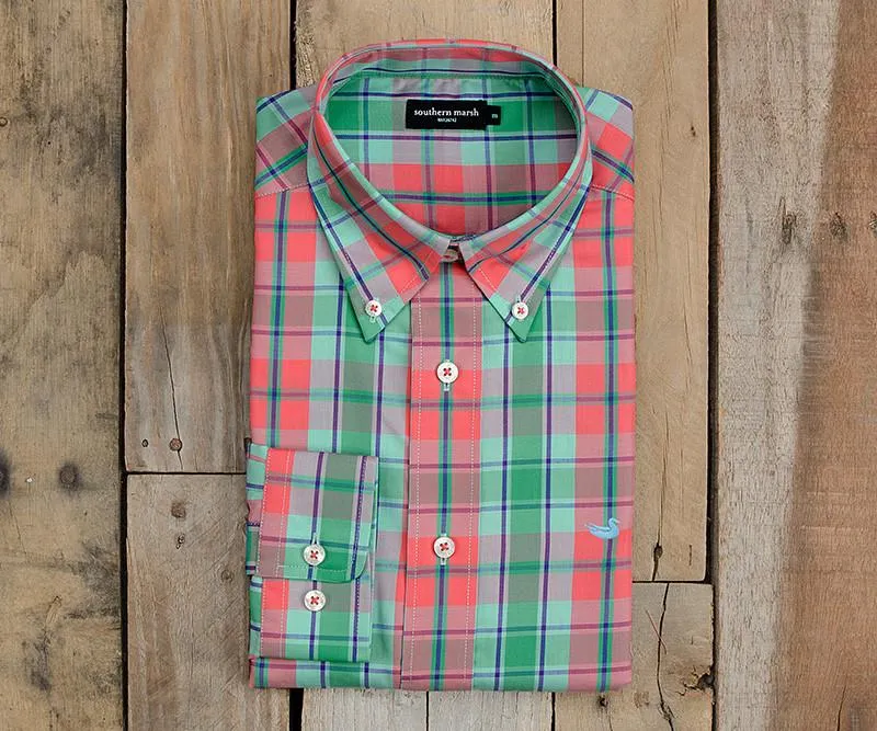Hudson Plaid Dress Shirt