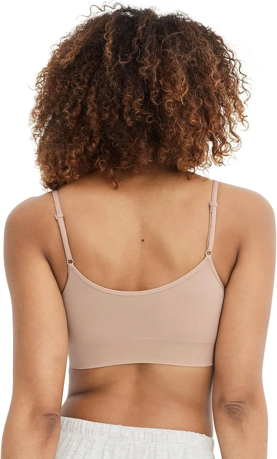 Jockey Women's Bra Seamfree Modern Micro Stretch Cami Strap Bralette