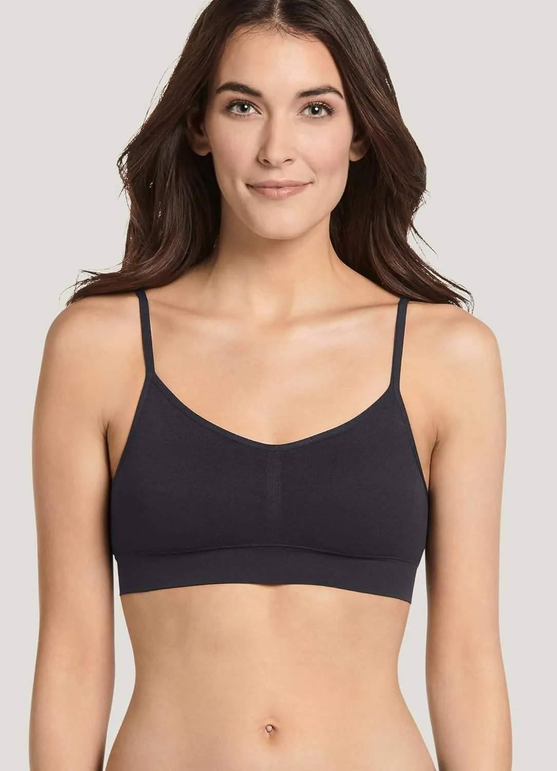 Jockey Women's Bra Seamfree Modern Micro Stretch Cami Strap Bralette