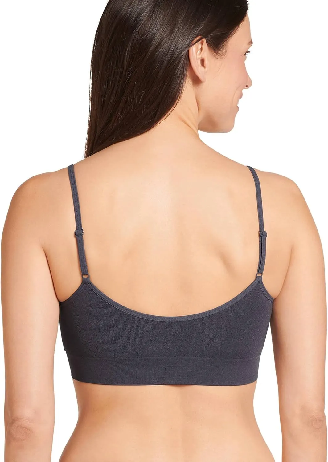 Jockey Women's Bra Seamfree Modern Micro Stretch Cami Strap Bralette