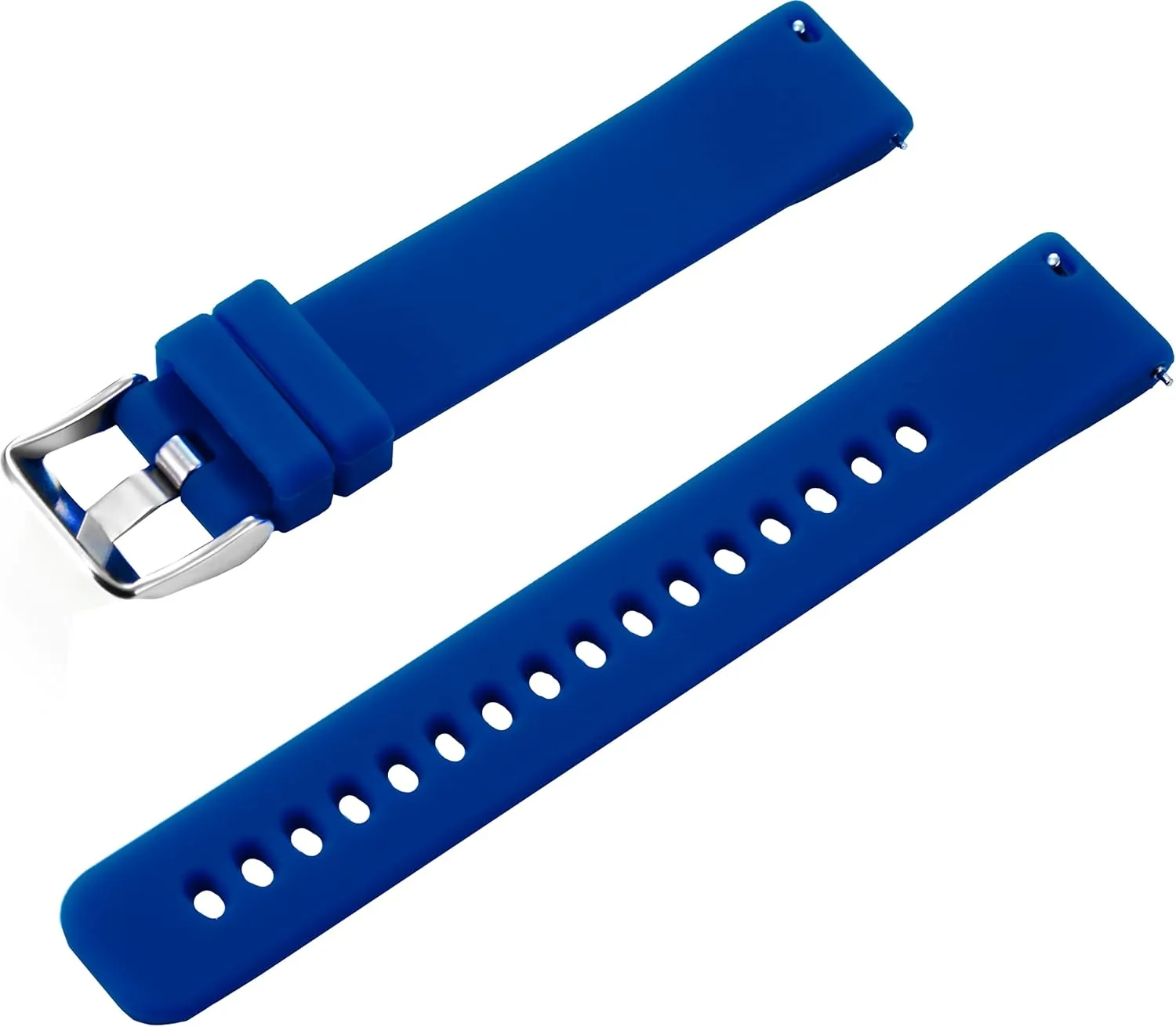 Kids Silicone Watch Band Replacement 16mm With Quick Release Pins for Women and Men - Rubber Strap