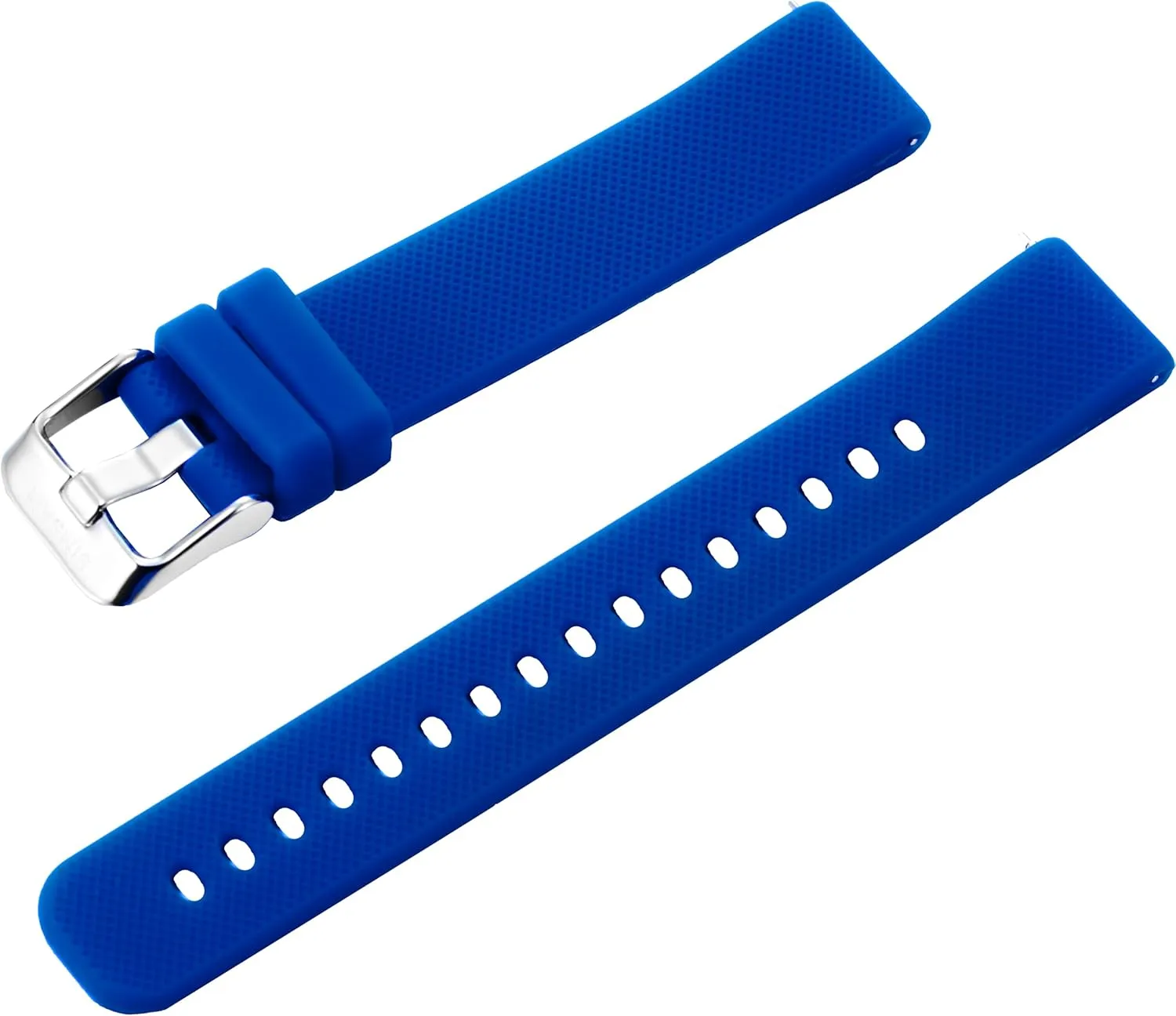 Kids Silicone Watch Band Replacement 16mm With Quick Release Pins for Women and Men - Rubber Strap