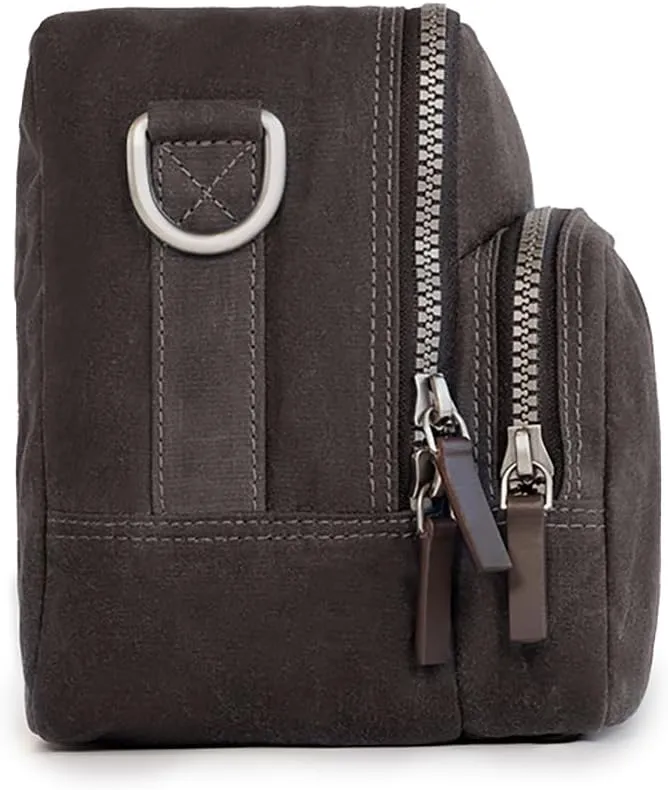 Kolo Carson Camera Bag for Polaroid Cameras, Light-Safe Film Storage, Strap, Black
