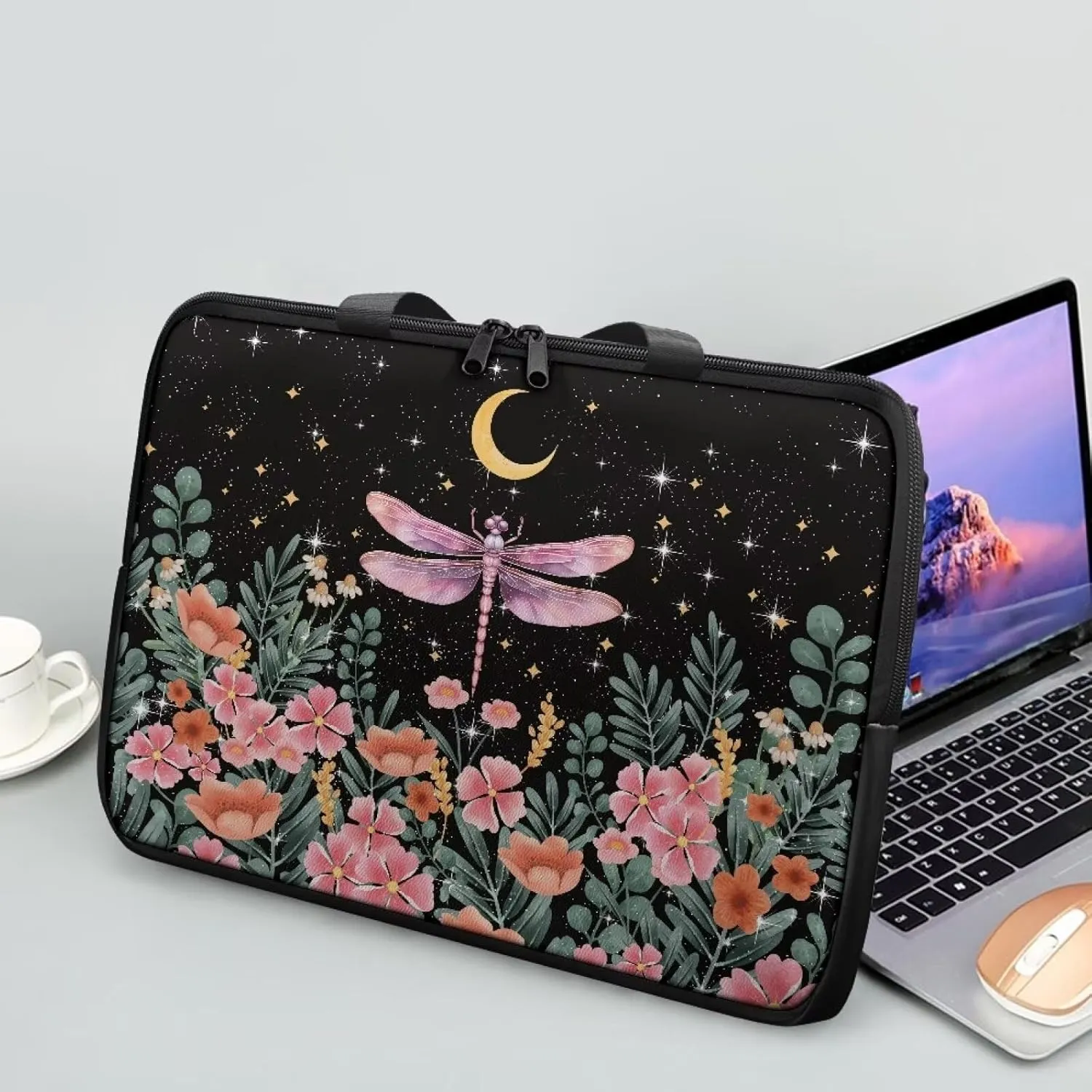Laptop Bags Designer Pu Leather Laptop Carrying Case Soft Leather Briefcase for Women