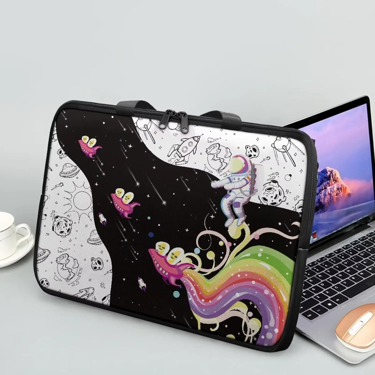 Laptop Bags Designer Pu Leather Laptop Carrying Case Soft Leather Briefcase for Women