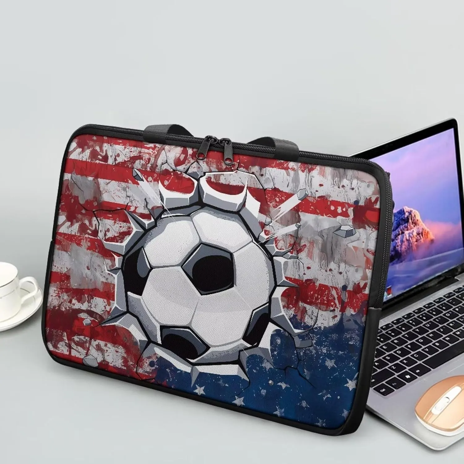 Laptop Bags Designer Pu Leather Laptop Carrying Case Soft Leather Briefcase for Women
