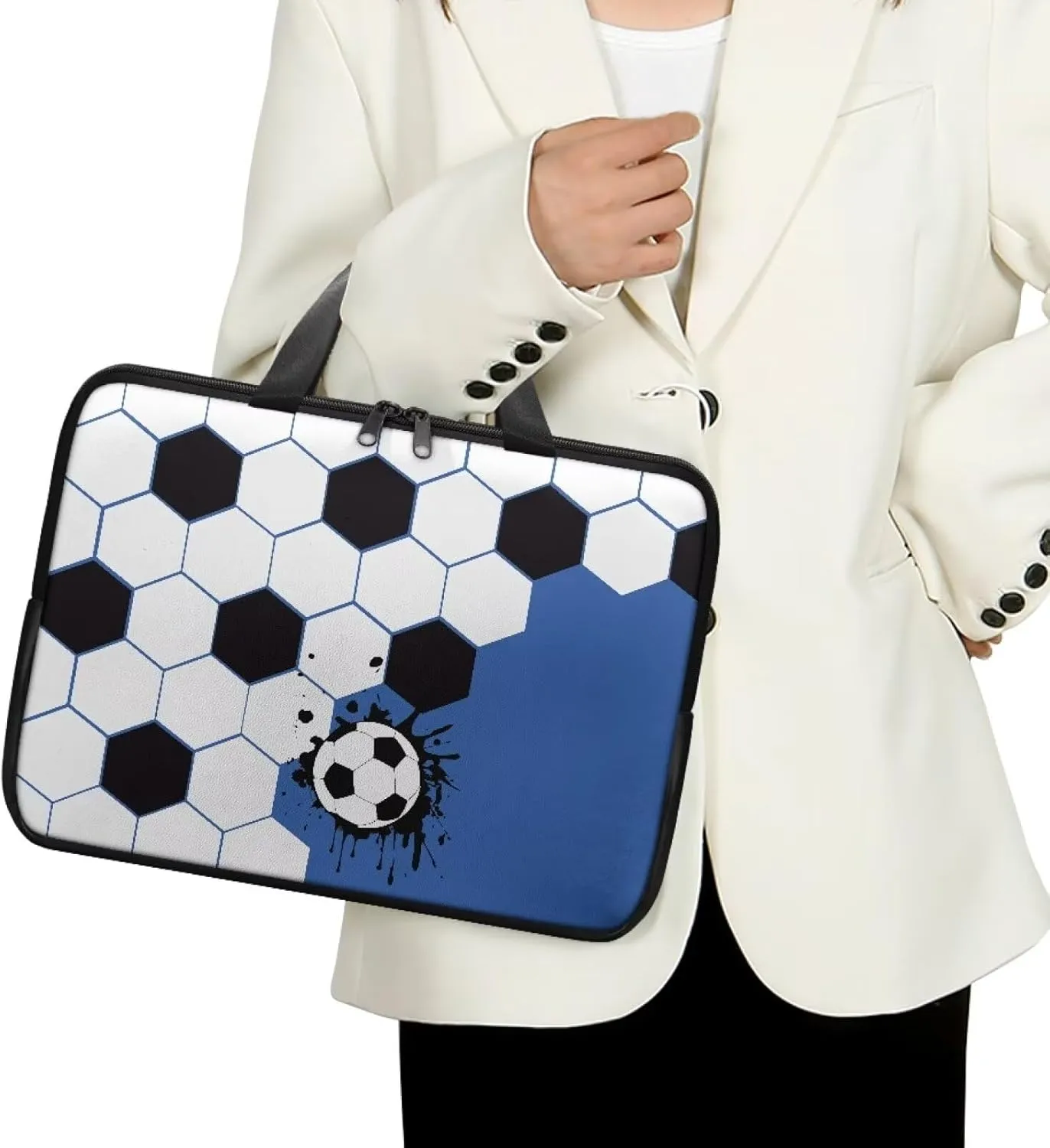Laptop Bags Designer Pu Leather Laptop Carrying Case Soft Leather Briefcase for Women