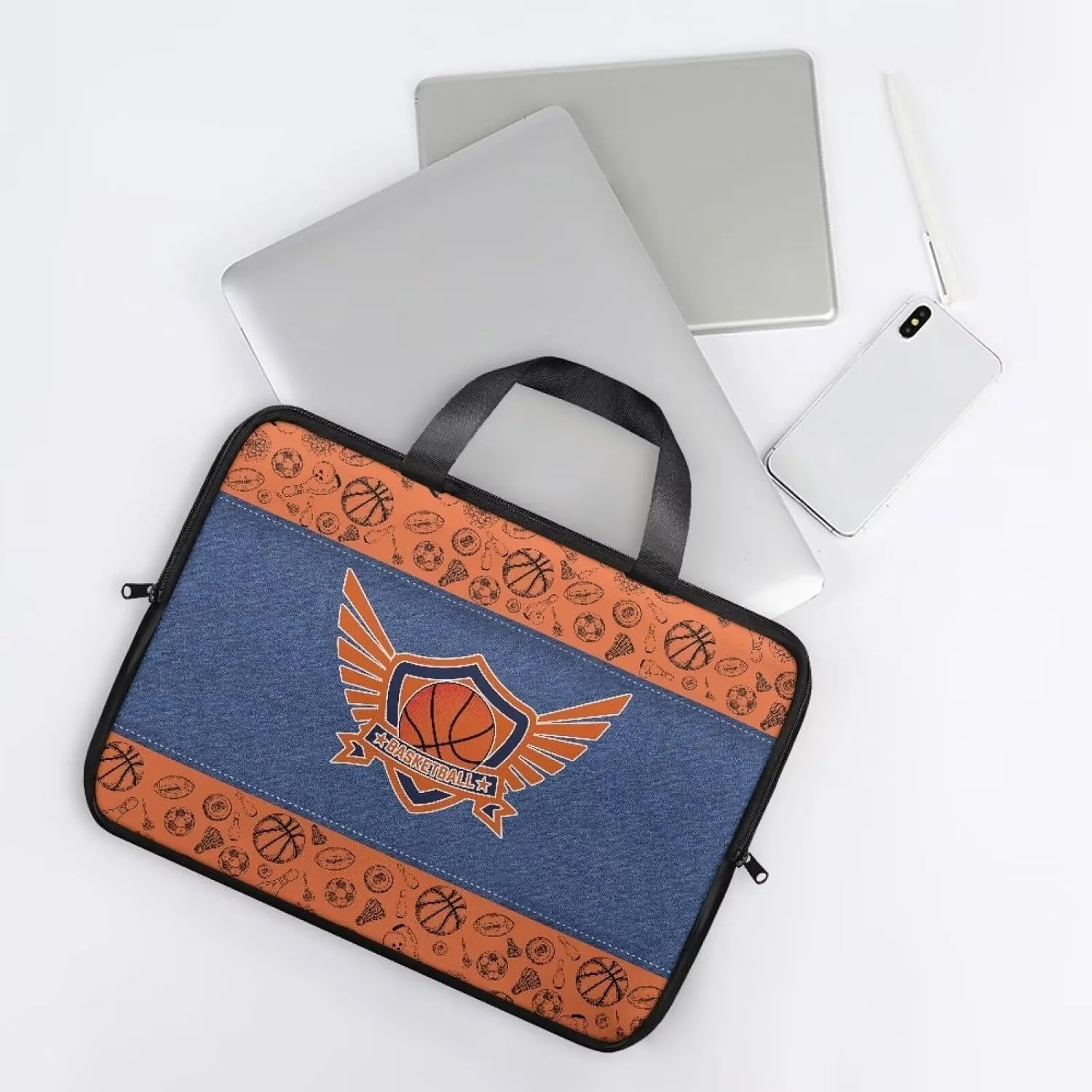 Laptop Bags Designer PU Leather Laptop Carrying Case Soft Leather Briefcase for Women