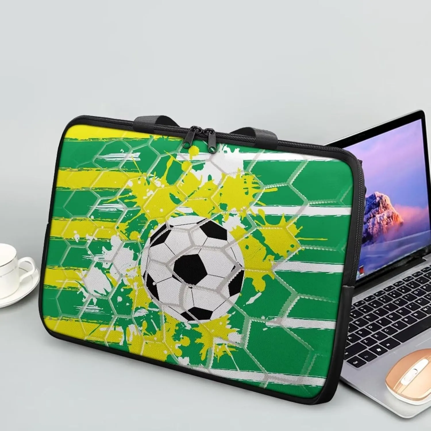 Laptop Bags Designer Pu Leather Laptop Carrying Case Soft Leather Briefcase for Women