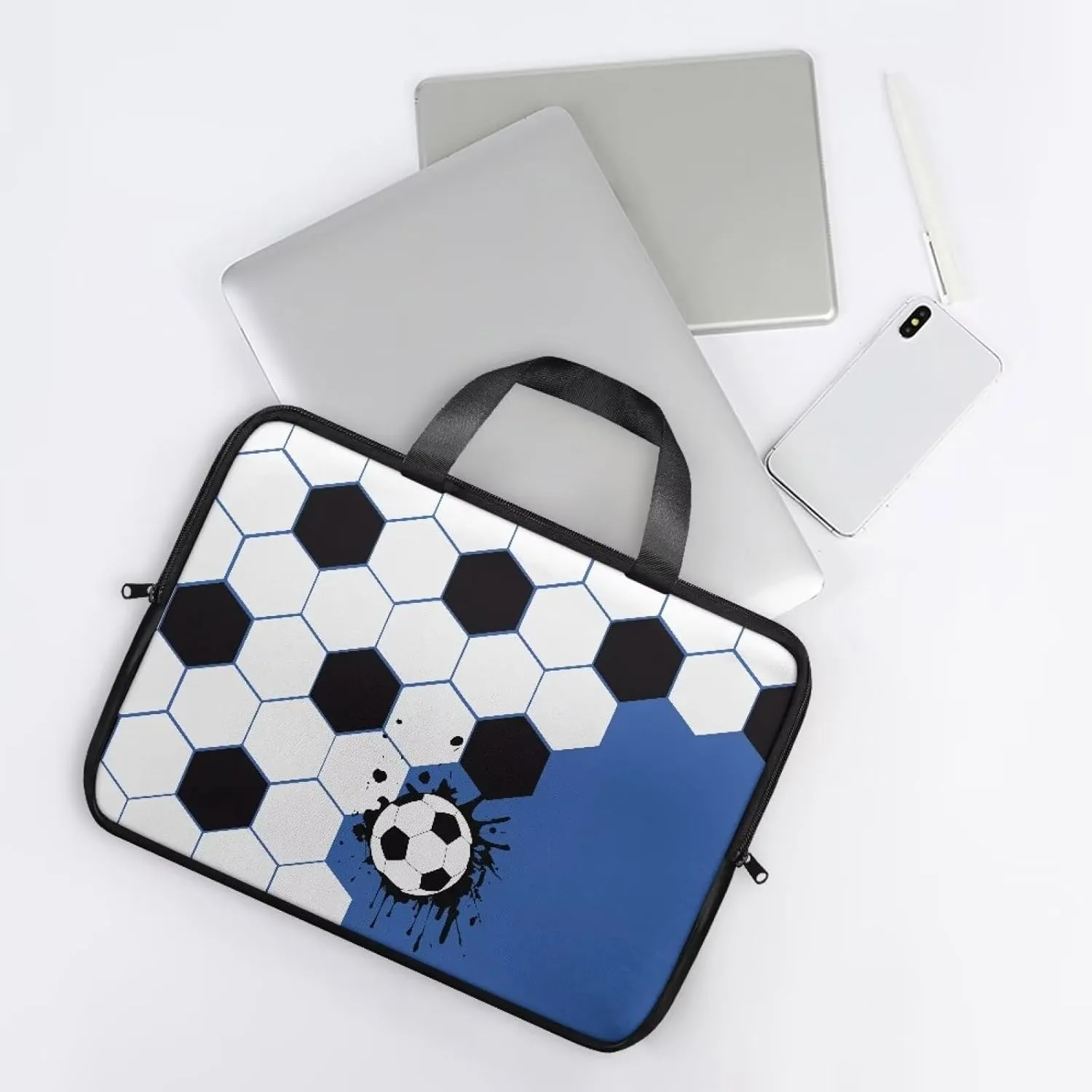 Laptop Bags Designer Pu Leather Laptop Carrying Case Soft Leather Briefcase for Women