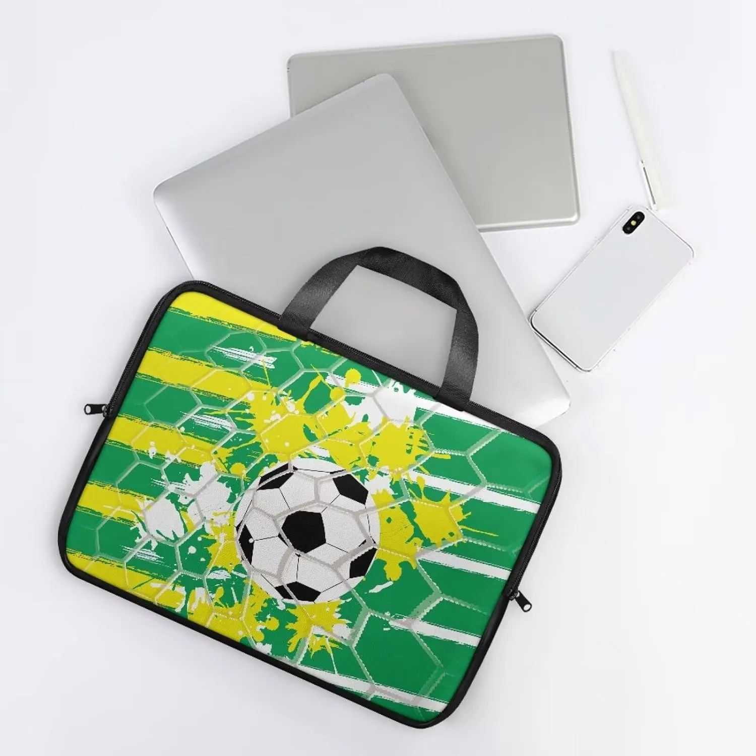 Laptop Bags Designer Pu Leather Laptop Carrying Case Soft Leather Briefcase for Women