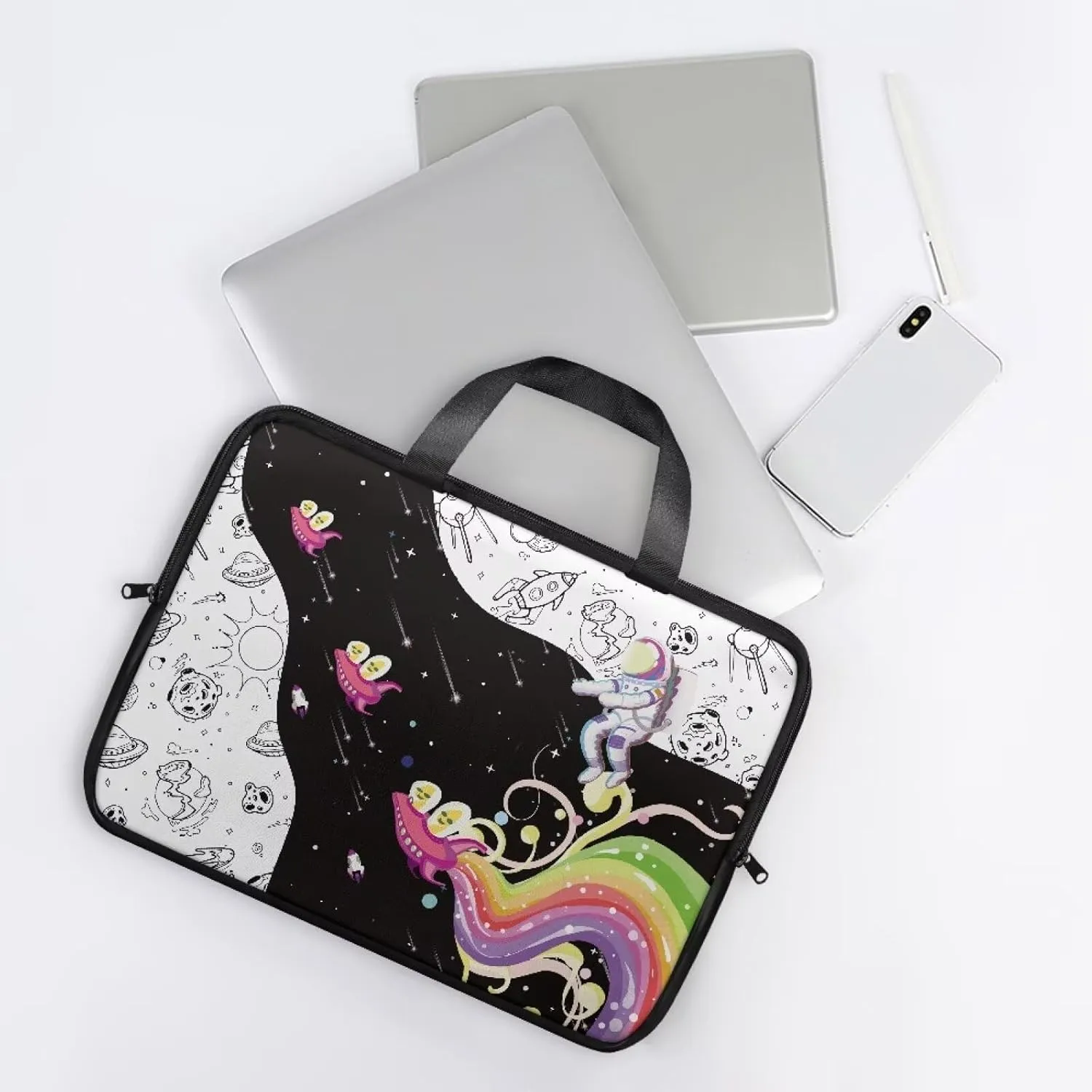 Laptop Bags Designer Pu Leather Laptop Carrying Case Soft Leather Briefcase for Women