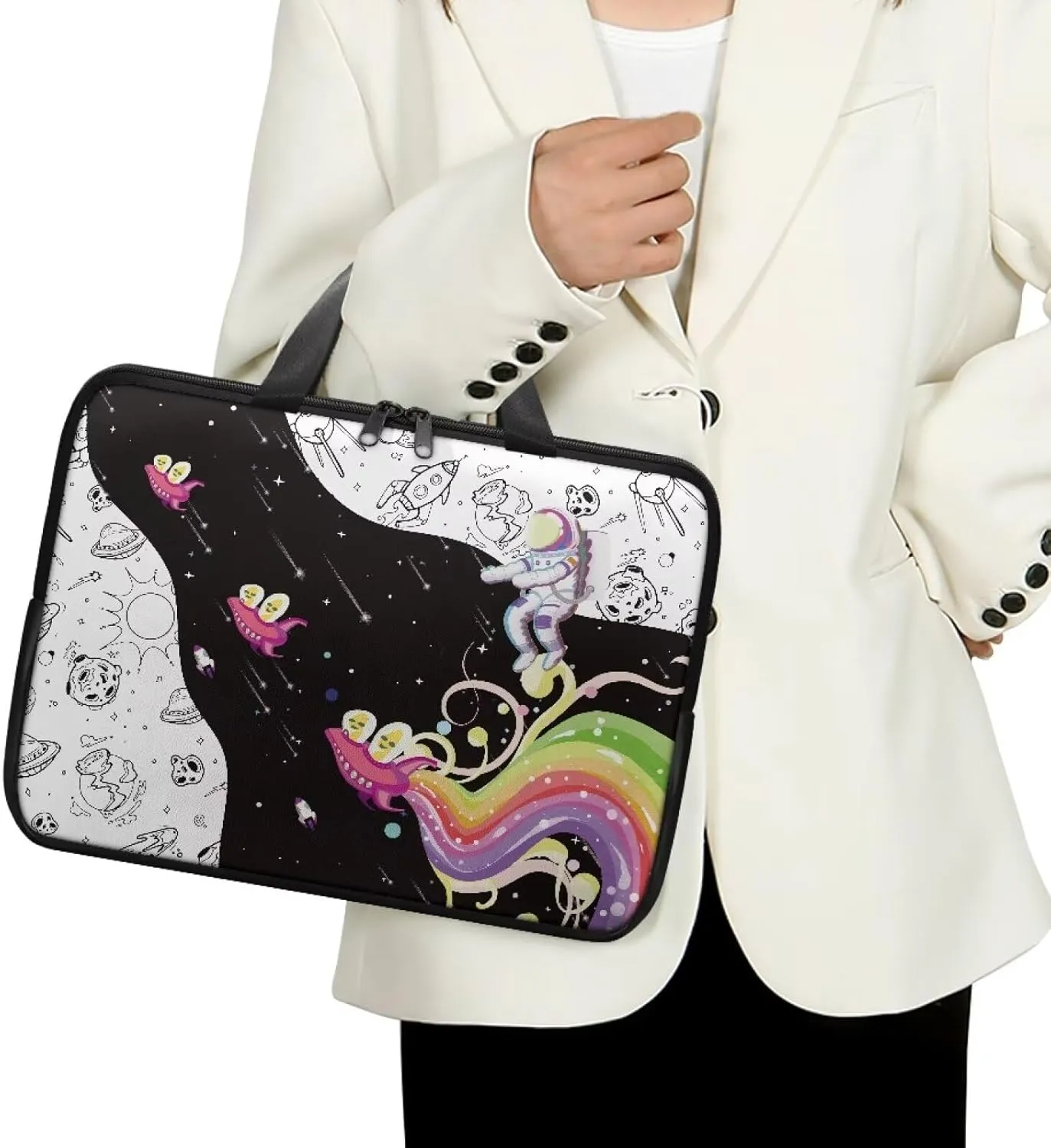Laptop Bags Designer Pu Leather Laptop Carrying Case Soft Leather Briefcase for Women